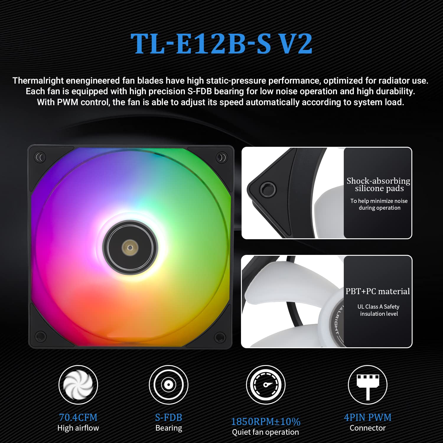 Thermalright Frozen Prism 240Black 新品未使用 Frozen Prism 240 BLACK ARGB – Thermalright